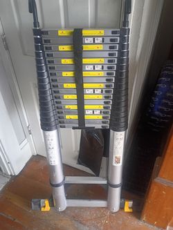 telescopic aluminum ladder 16 ft