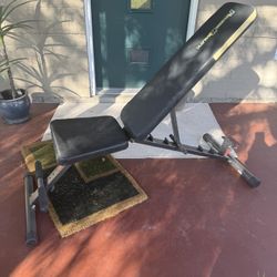 Foldable Adjustable Weight Bench