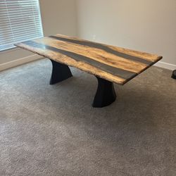 Professionally Built Epoxy Pour Tables