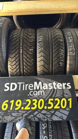 2 Michelin tires (245-45-18)