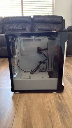 White Thermaltake PC Case + 500W PSU + 500GB SSD