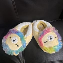 Original Squishmallow Slippers Leonard The Lion Size 2-3 