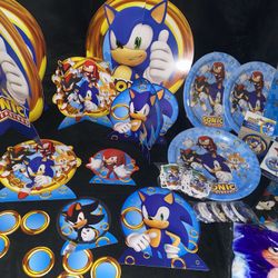 Sonic Party Decoration 