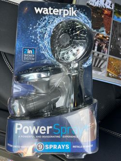 Waterpik power spray new