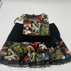 Woman’s Skirt And Purse