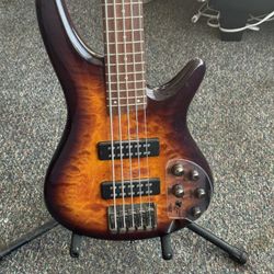 Ibanez SDGR 5 String Bass Guitar 