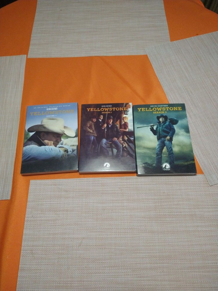 Yellowstone Seasons 1, 2 And 3