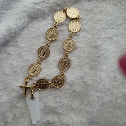 San Benito Coin Bracelet 
