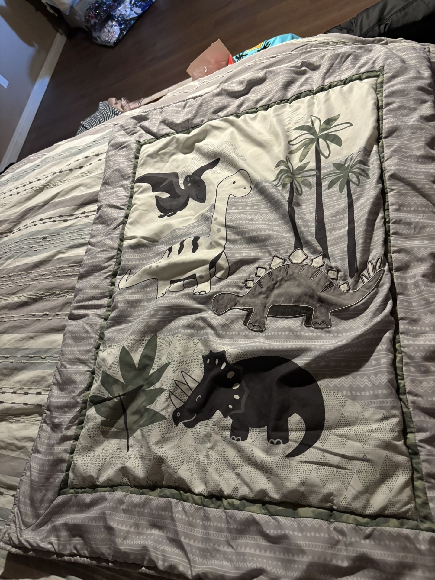 Dinosaur Crib Set