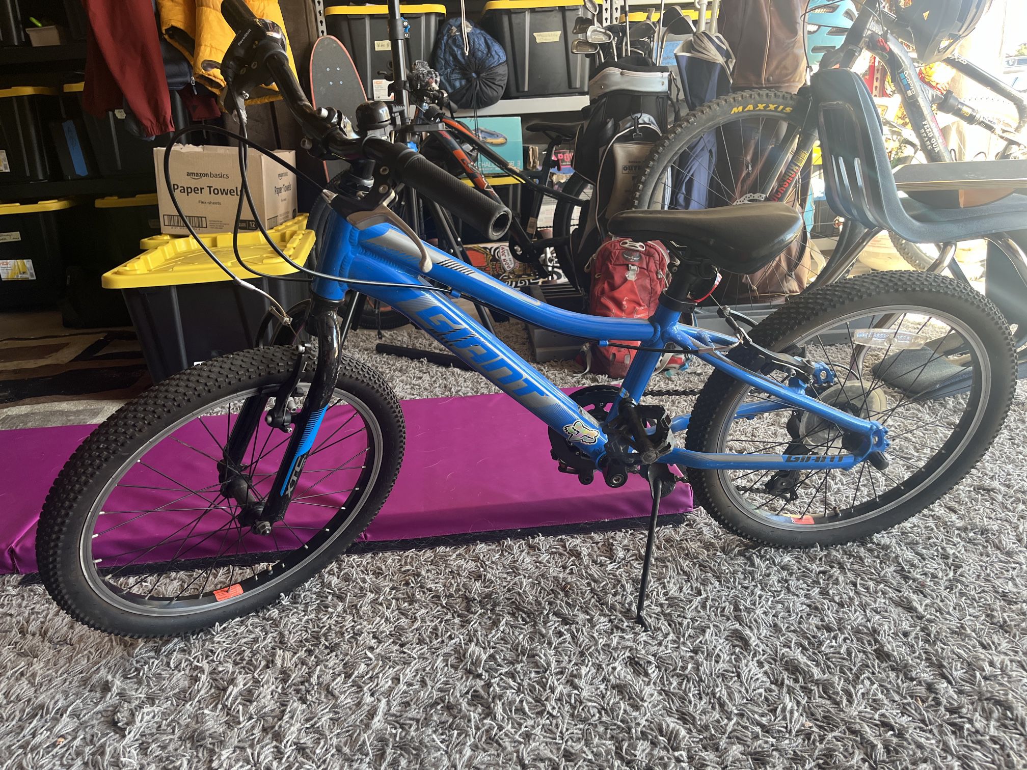GIANT XTC JR 20 LITE 2020 Kids AUTHENTIC Bicycle MTB Mountain Road Bike Vibrant Blue