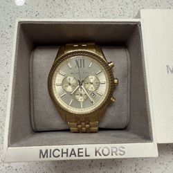 Michael Kors Gold Watch (M)