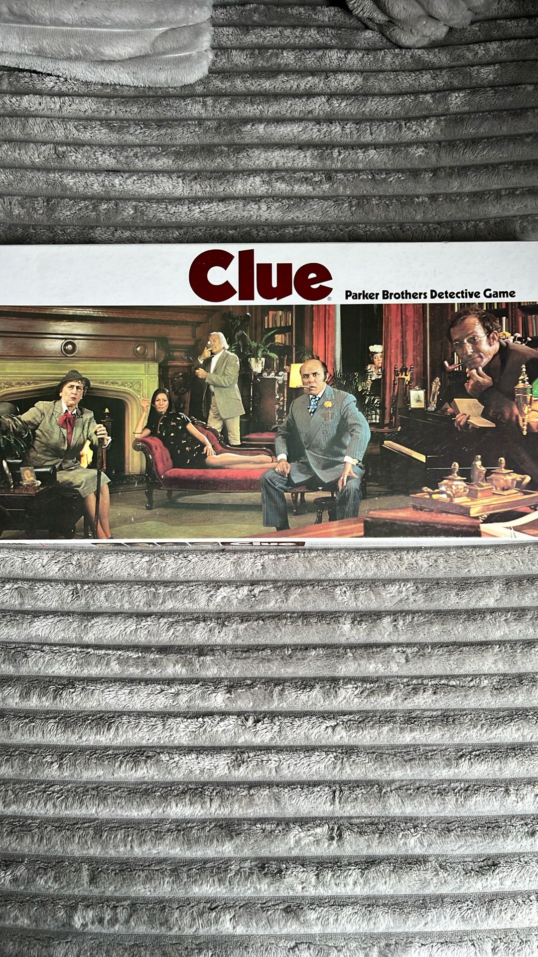 1972 Clue Board Game