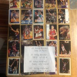 Lots Of Basketball Football And Baseball Cards For SELL 