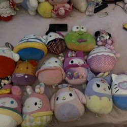 Hello Kitty Sanrio Squishmellow Bundle 