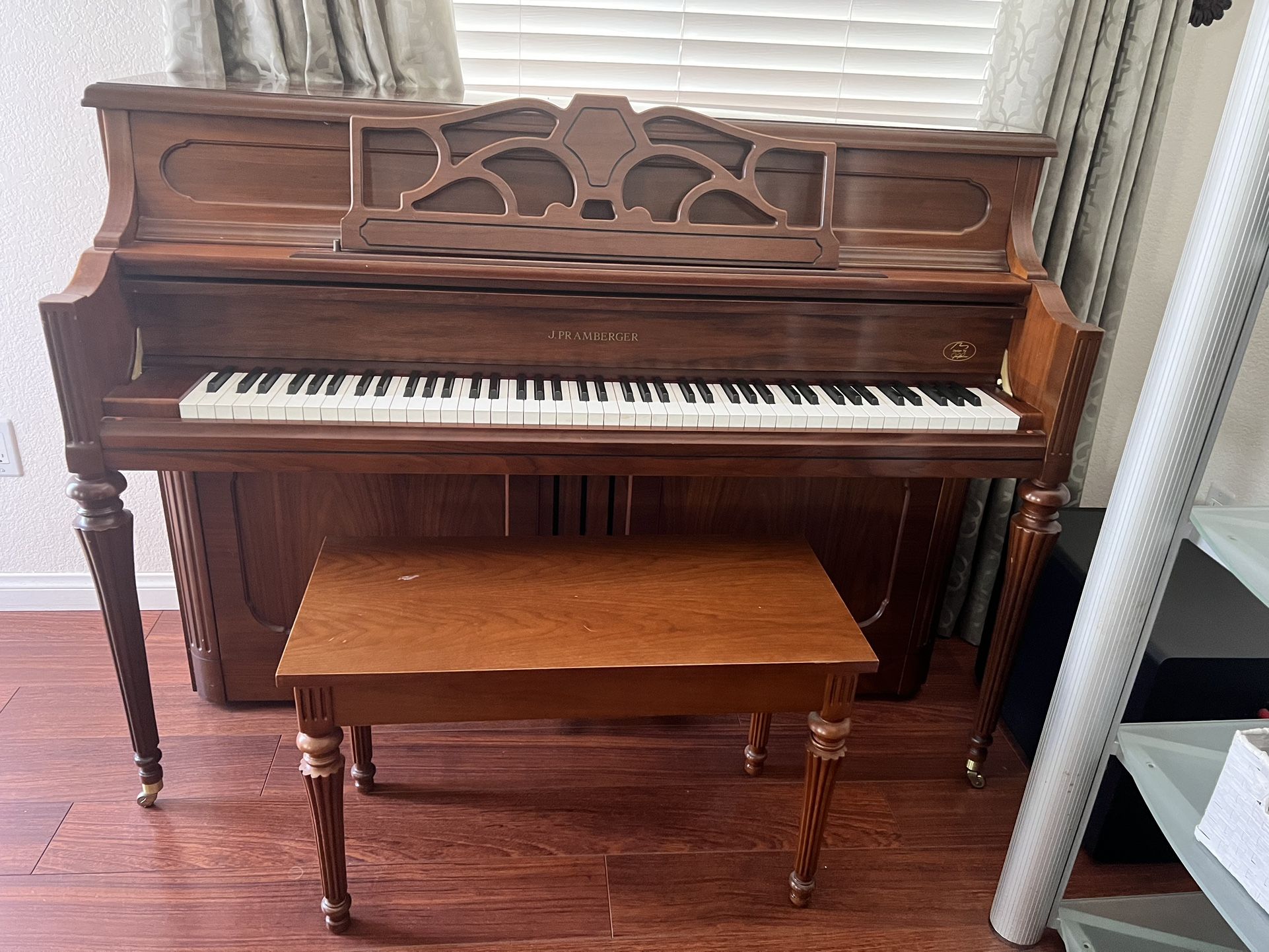 J Pramberger Console Piano