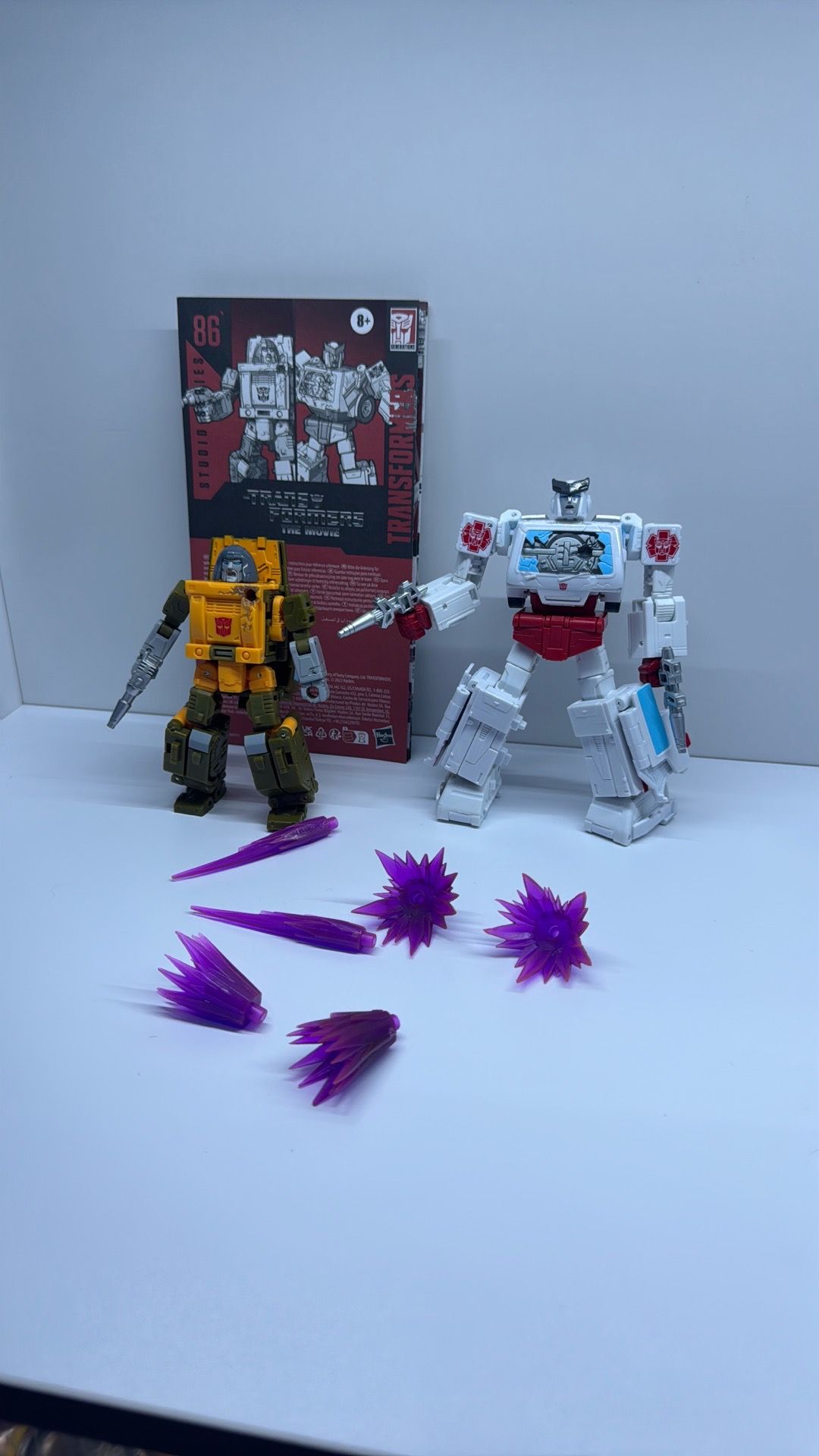 86-27 Brawn and 86-28 Autobot Ratchet 2-Pack Deluxe Class | Transformers Studio Series | Transformers: The Movie 86