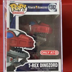 Funko Pop! Power Rangers T-Rex Dinozord #1382 Target Exclusive