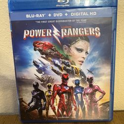 Saban's Power Rangers Blu-Ray + DVD English/Spanish 2017 Lions Gate