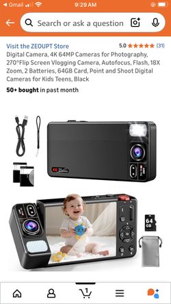 Brand new digital camera.