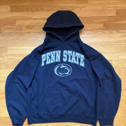 Clean Penn State Navy Hoodie 