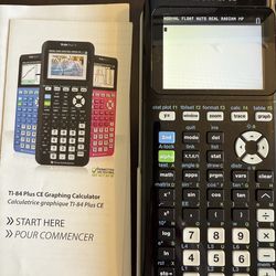 Ti-84 Plus CE Graphing Calculator
