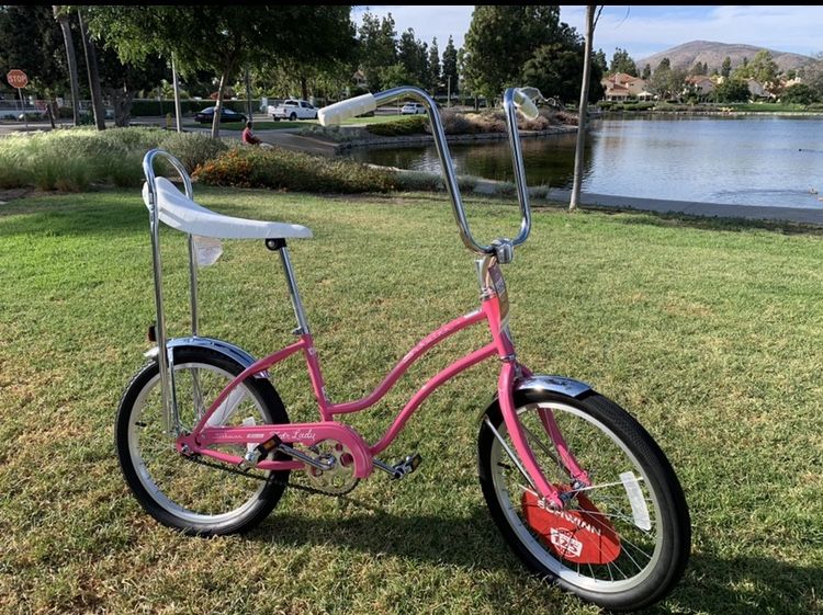 Schwinn Stingray Retro 1970’s Bike Bicycle Reissue Vintage Pink Blue Emerald