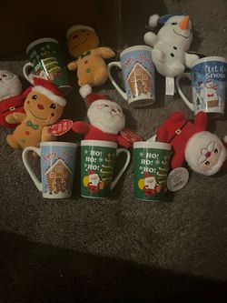 Christmas Mug and Plush Sets – Lot
