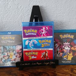 Lot Of 3: Pokemon: the Movie 1-3 Collection + Black & White + XY (Blu-ray, 2023)