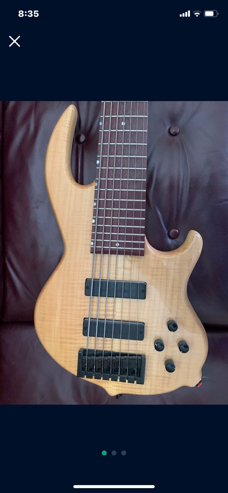 Conklin Groove Tools 7 String Fretted Bass by Cort