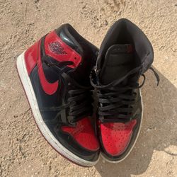 Patent Bred Jordan 1s Size 11