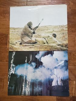 Original First Run Star Wars Jumbo 16x20 Jumbo Lobby Cards