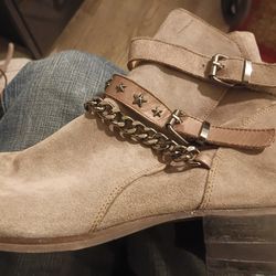 Mens Leather Dress Boots Size 10.5