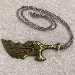 GOW god of war necklace     (shipping only)