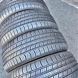 225/65r17 Goodyear Tires Cón 80% De Vida Las 4 