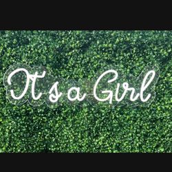 It’s A Girl Neon Sign