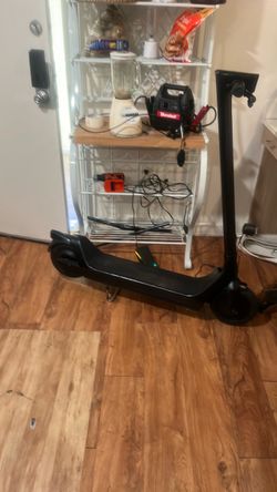 Black Electric Scooter