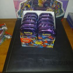 Mega Evolution Tin Display