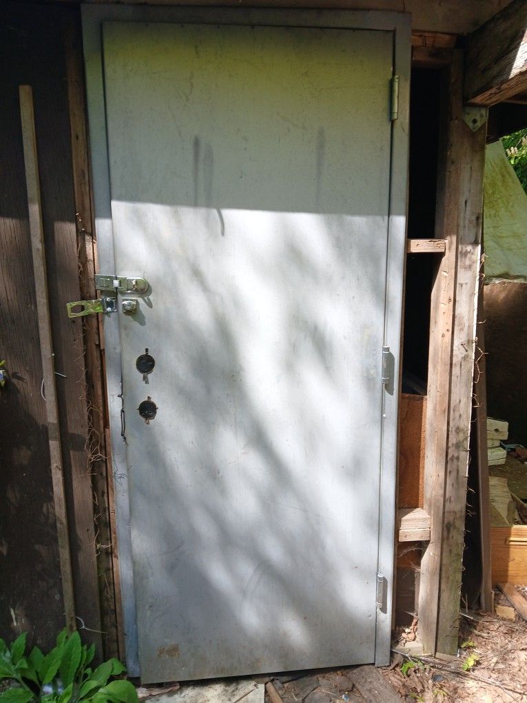 Metal Shop Door