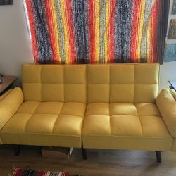 Yellow Sofa Couch 