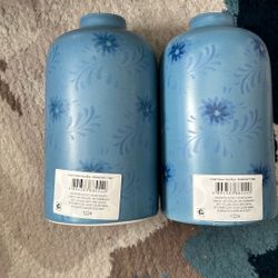 Small Flower Vase Hand Printed, $5 Each