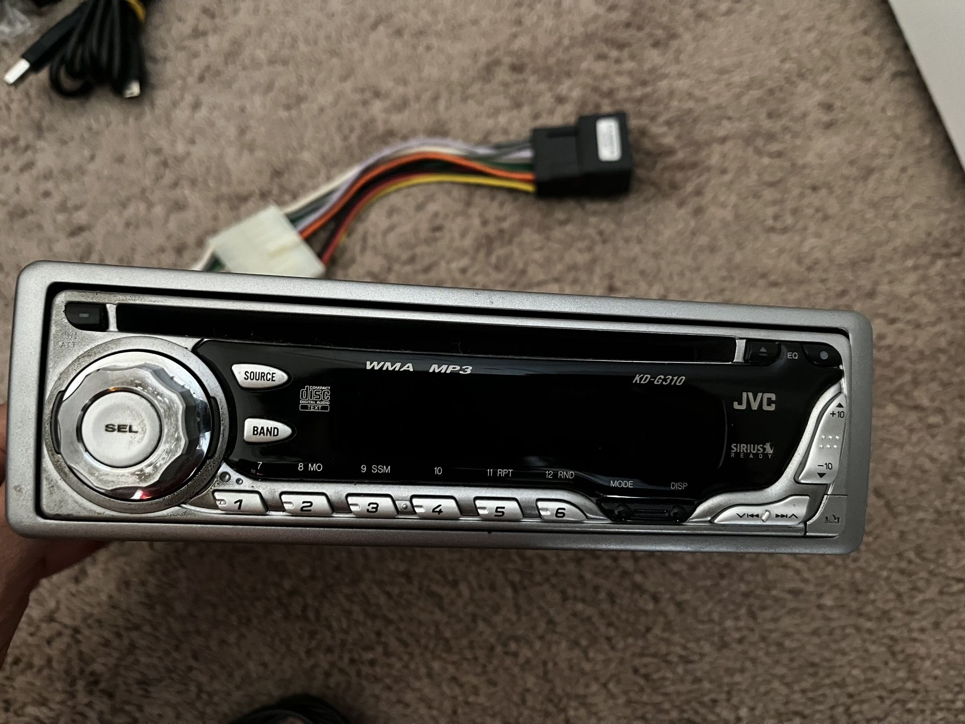 JVC Radio/Stereo Car Player