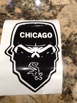 Chicago Sox vinyl decal
