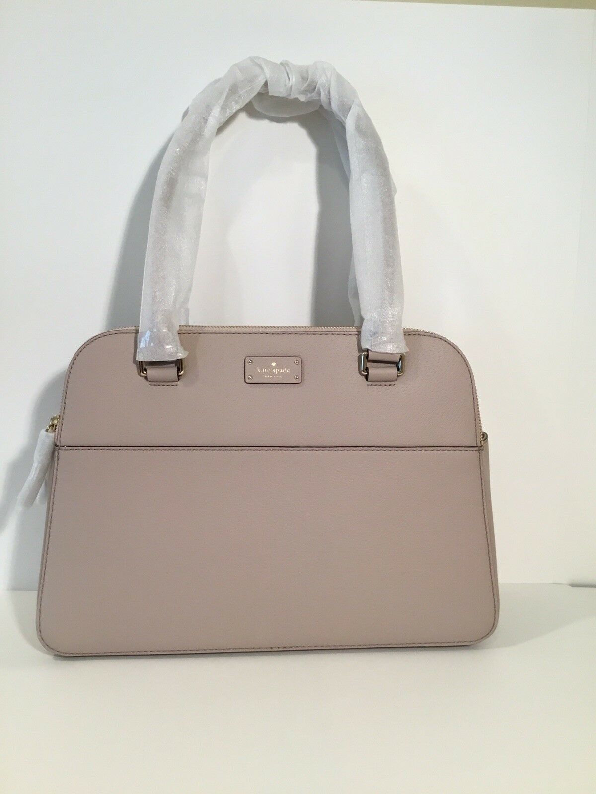 NWT Kate Spade Grove Street Leather Terri Almondine Satchel