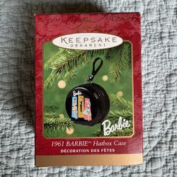 Vintage Barbie Hatbox Case