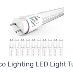 Case Of T8 LED Lights