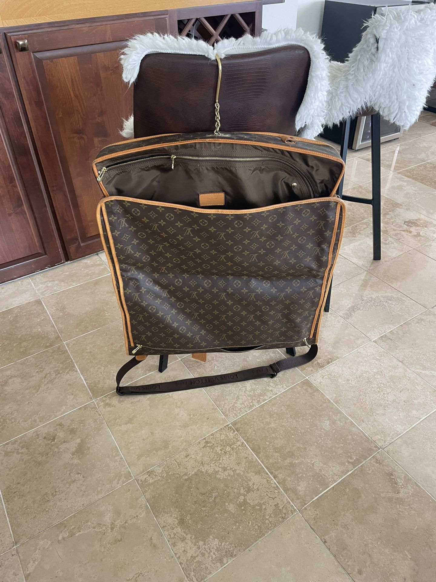 Louis Vuitton Monogram Canvas Portable Garment Travel Bag