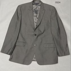 Joseph Aboud Gray (42R) Relaxed Business Dress Casual Mens Blazer