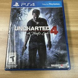 PS4 Uncharted 4