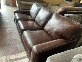 Leather sofa