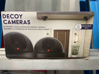 Decoy dome cameras